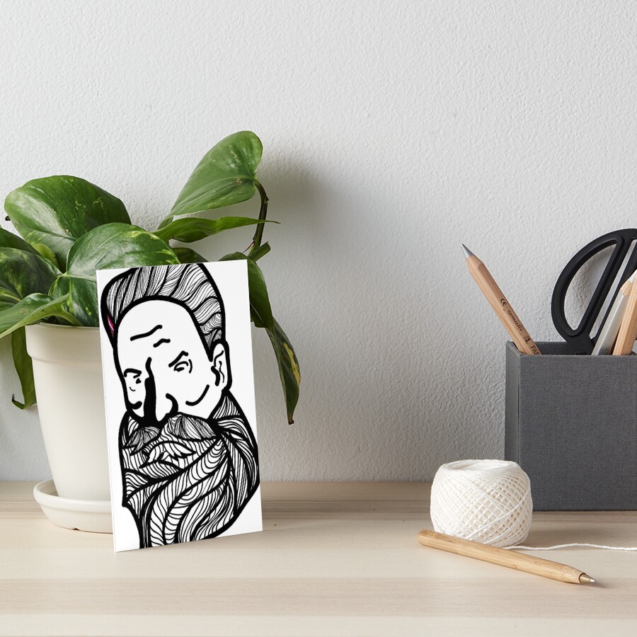Item preview, Art Board Print designed and sold by Mandriac.