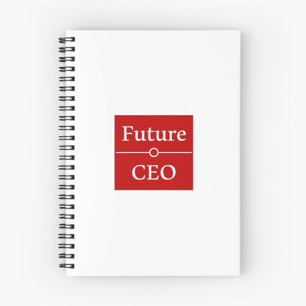 Aperçu de l'œuvre Texte du futur PDG - Couleur rouge créée et vendue par iCreationz.