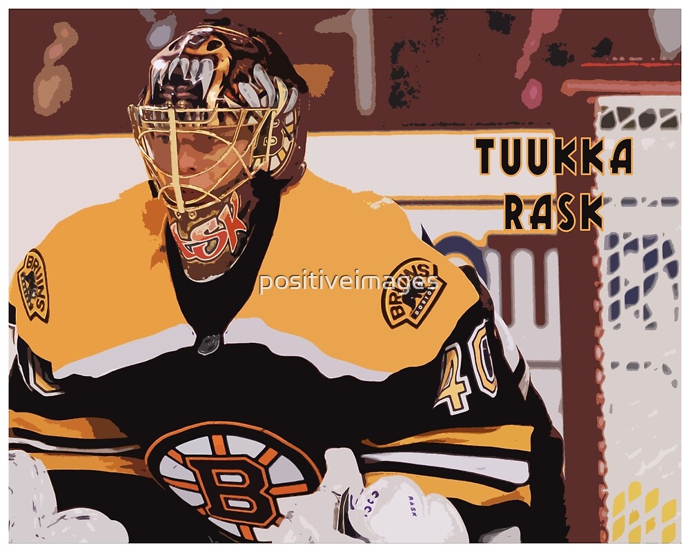 “Tuukka Rask” by positiveimages | Redbubble