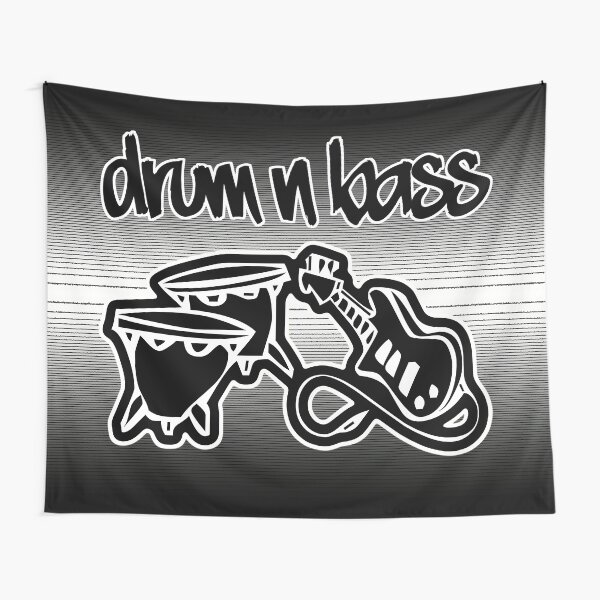 "Drum n Bass" Tapestry for Sale by fugazi75 Redbubble