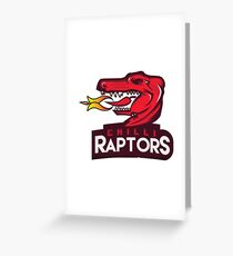 Chilli Raptors Greeting Card