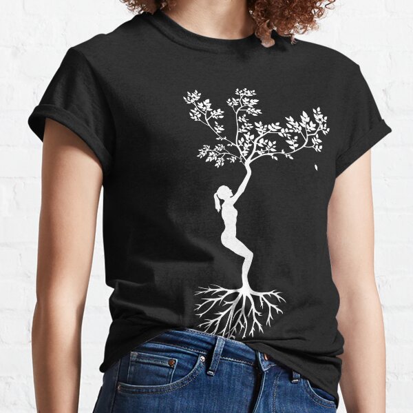 Yoga Pose as a Tree Classic T-Shirt