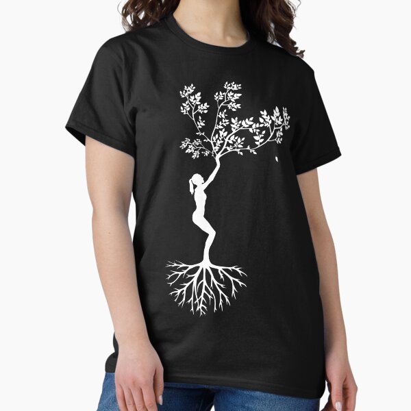 Yoga Pose as a Tree Classic T-Shirt