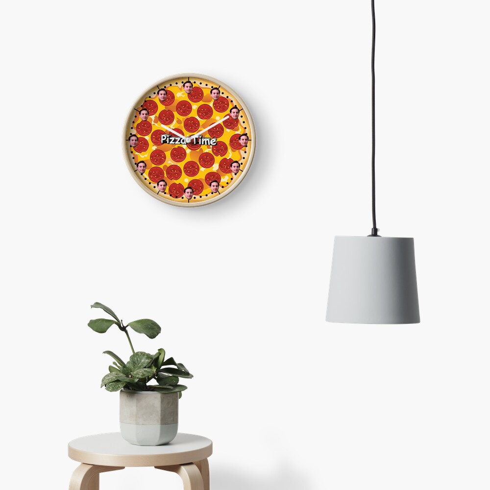 Pizza Time Clock Clock