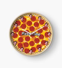 Pizza Time Clock Clock