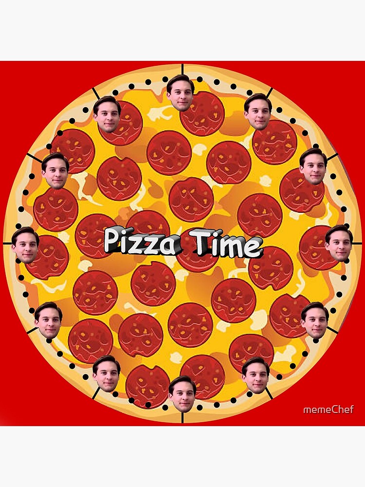 Pizza Time Clock by memeChef