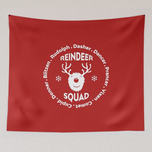 Item preview, Reindeer Christmas Squad designed and sold by oberdoofus.