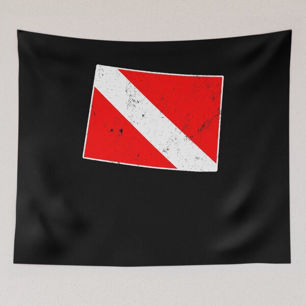 Item preview, Colorado Scuba Dive Flag Diver Down Flag Shirt designed and sold by shoppzee.