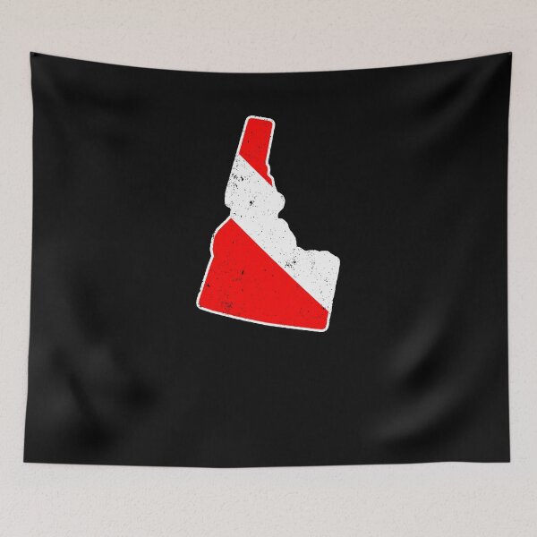 Item preview, Idaho Scuba Dive Flag Diver Down Flag Shirt designed and sold by shoppzee.