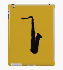 Saxophone Silhouette iPad Case/Skin