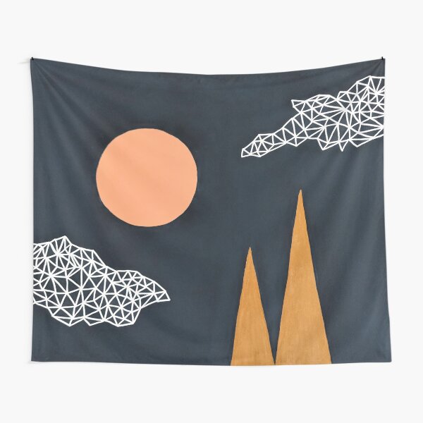 Geometric Series - Mountains Tapestry