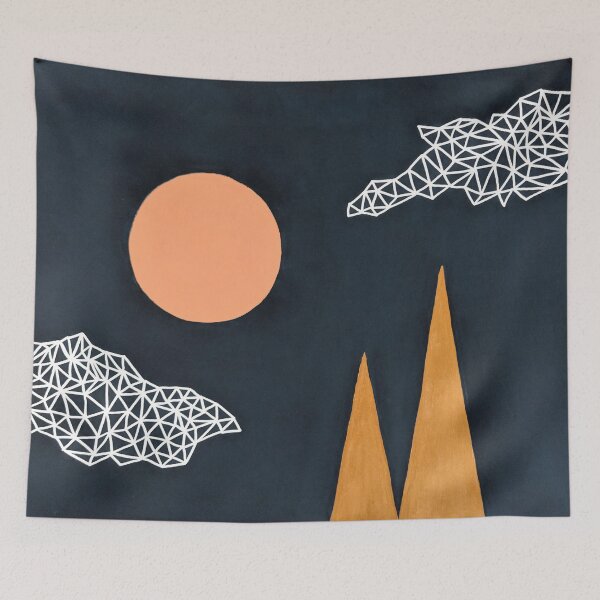 Item preview, Geometric Series - Mountains designed and sold by Qalam&Pixel.