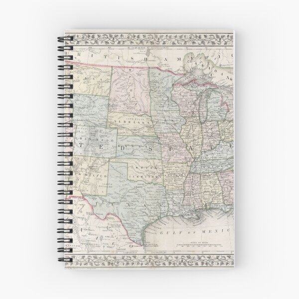 Item preview, Vintage USA Map designed and sold by Laura Lise Wong.