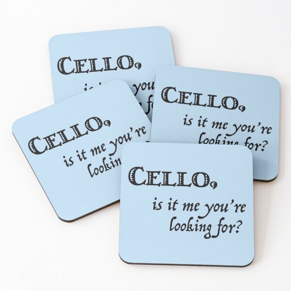 Item preview, Cello, is it me you're looking for? designed and sold by candhdesigns.