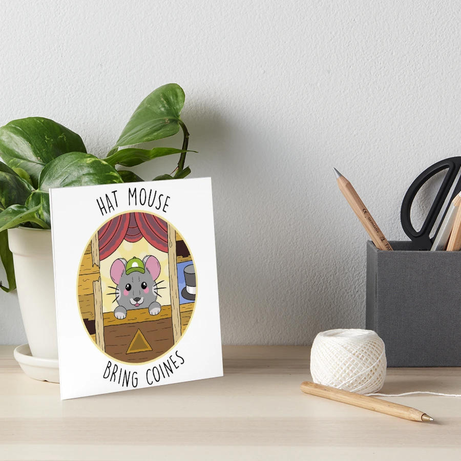 Hat Mouse (bring coines)