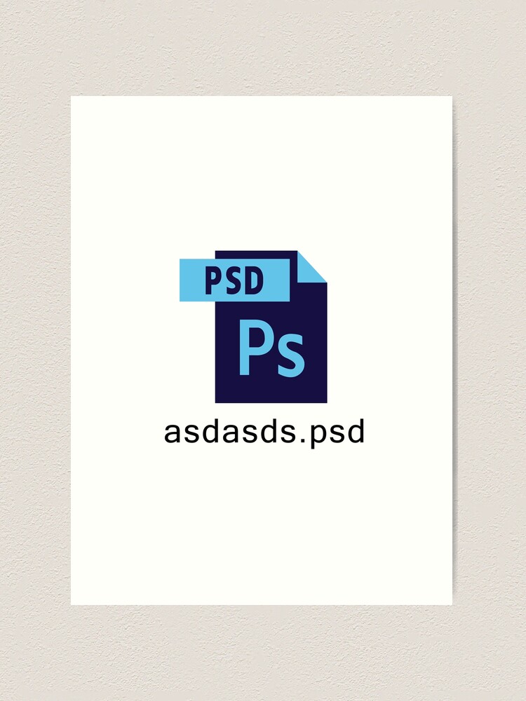 Adobe XD CC icon with random file name asdasd.xd Art Board Print for Sale  by allreadytaken