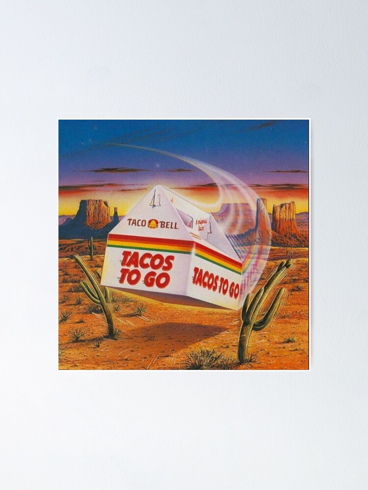 Alternate view of Taco Bell - Vintage Ad Poster