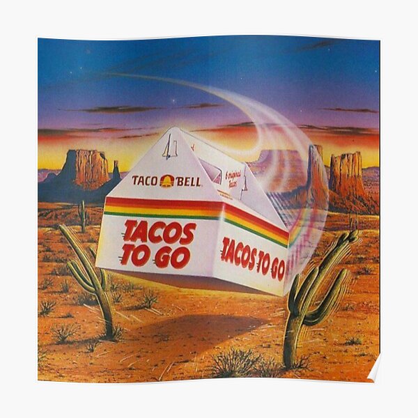 Taco Bell - Vintage Ad Poster