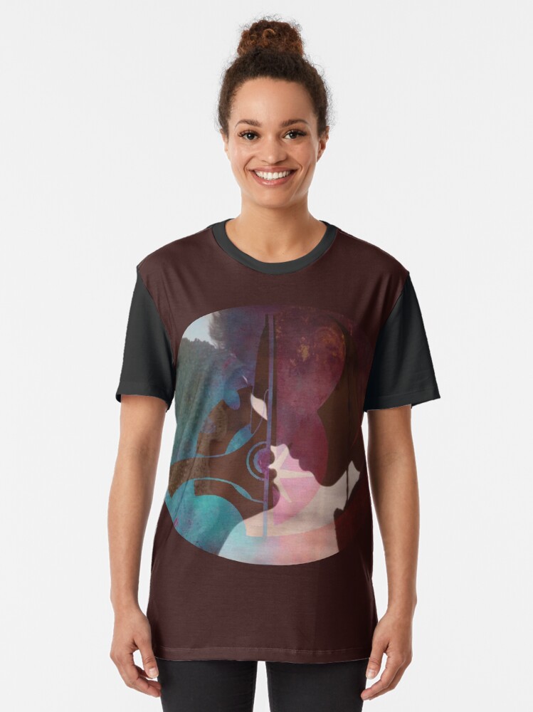 Imagen 2 de 5, Camiseta gráfica con la obra Anakin y Padme, diseñada y vendida por alicenmariah.