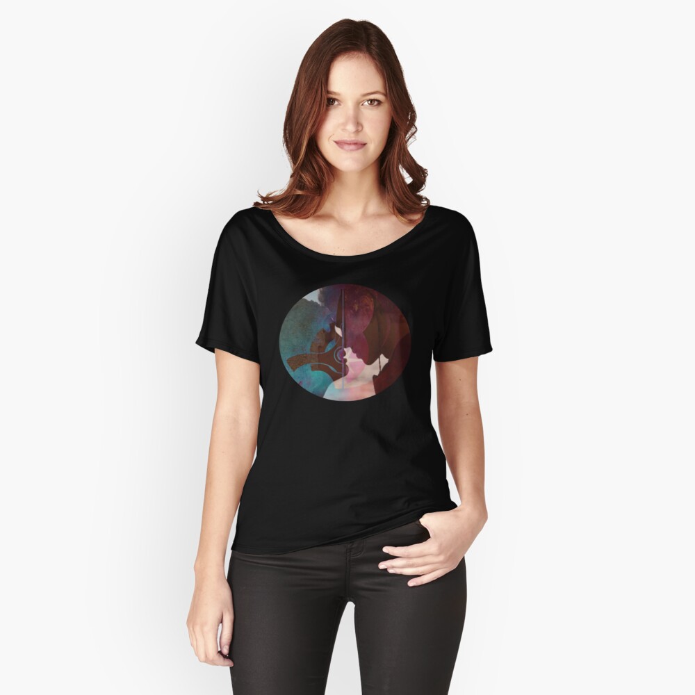 Vista previa del artículo con la obra «Camiseta ancha», diseñado y vendido por alicenmariah.