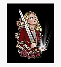 Emma Swan's Birthday Campaign Photographic Print