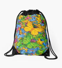 Butterflies Drawstring Bag