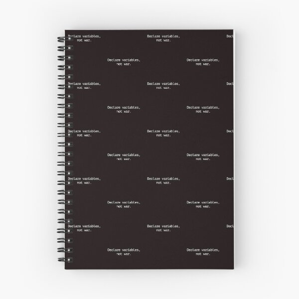 Item preview, Declare Variables, Not War designed and sold by kimberlyjensen.