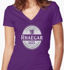 Rhaegar Guinness Women's Fitted V-Neck T-Shirt