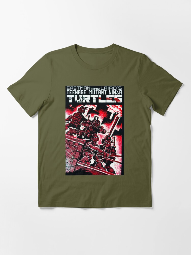 The first design to ever officially be used on a t-shirt, 1986 : r/TMNT