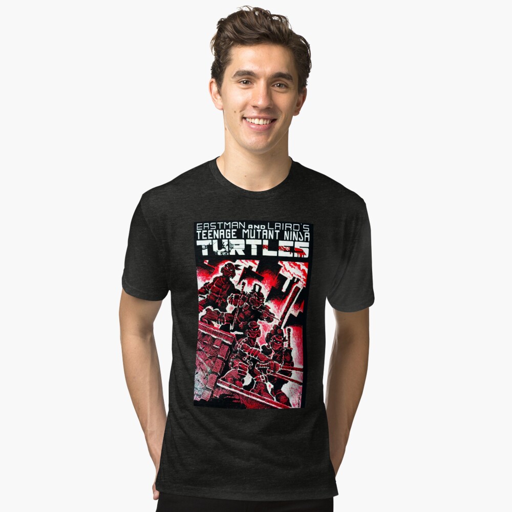 Teenage Mutant Ninja Turtles First Comic #1 Teenage Mutant Ninja Turtles Tri-Blend T-Shirt | Redbubble