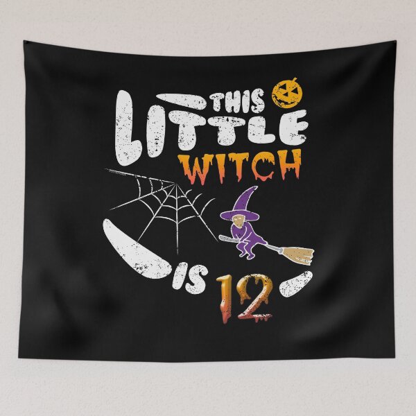 Artikelvorschau, Geburtstags-Hexe 12. Geburtstags-Halloween-Hexe-Hemd entworfen und verkauft von shoppzee.