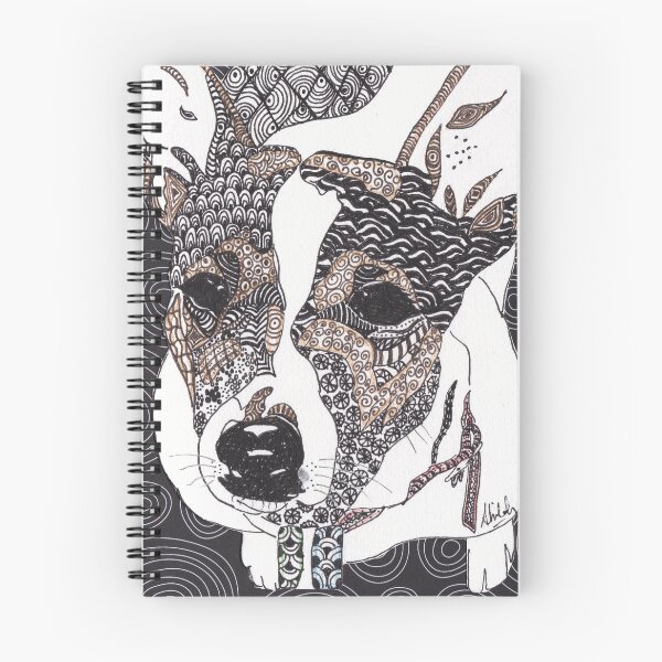 Item preview, Zentangle Tenterfield Terrier designed and sold by Shiloh Moore.
