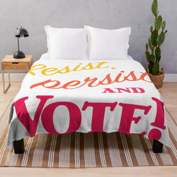 Item preview, Resist, Persist and Vote! designed and sold by candhdesigns.