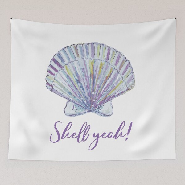 Item preview, Shell Yeah designed and sold by PrettySimple Graphic Design.