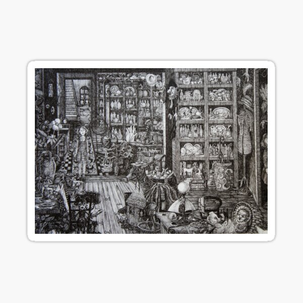 The Junk Shop Sticker