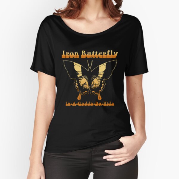 iron butterfly t shirt