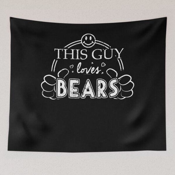Item preview, Vertabrate Zoology Shirt Guy Loves Bears Shirt designed and sold by shoppzee.