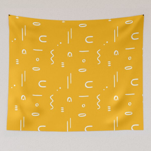 Item preview, Peppy (sunshine yellow) designed and sold by The Wallpaper Files.