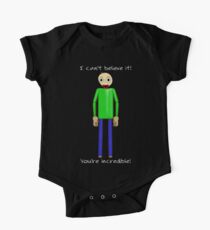 Baldi says You're Incredible! One Piece - Short Sleeve