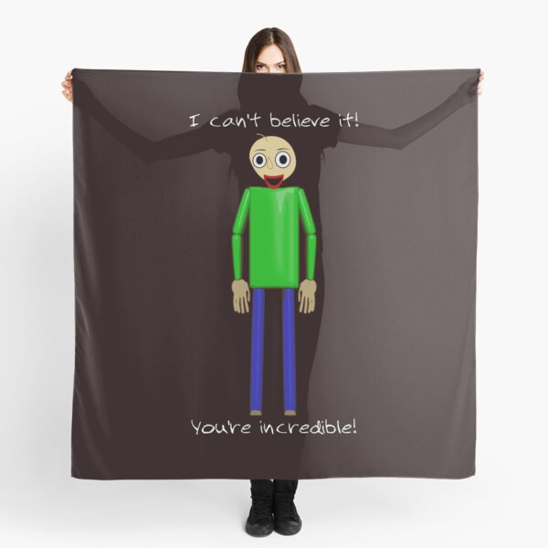 Baldi Scarves Redbubble - baldi roblox costume