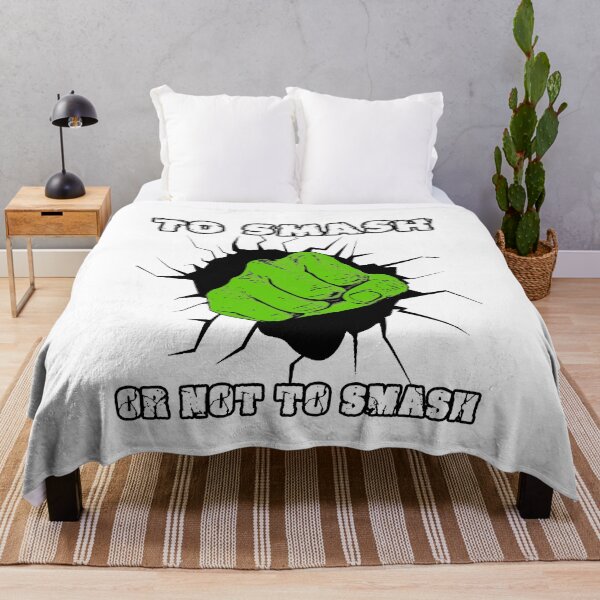 Item preview, To Smash Or Not To Smash - Green Punch Character Green Beast Design designed and sold by overstyle.