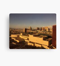 Strip Sunset Canvas Print