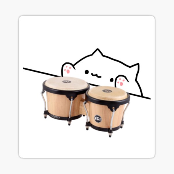 bongo cat Sticker