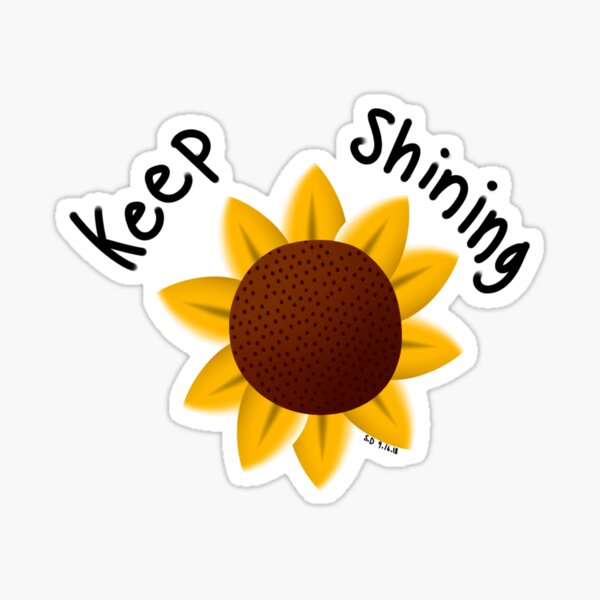 Shining Bright Stickers Redbubble