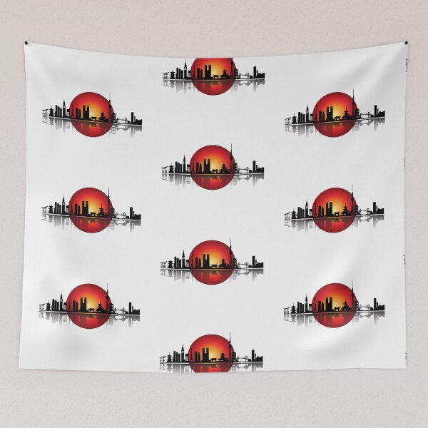 Item preview, Tokyo Sunrise Art designed and sold by Elenia Design.