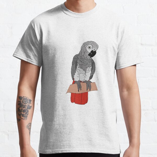African Grey Parrot Classic T-Shirt