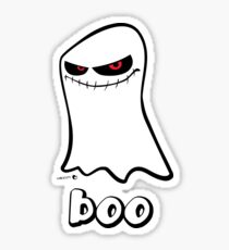 Boo Ghost of Halloween Sticker