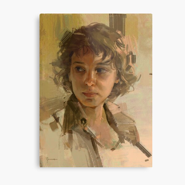 Eleven - Stranger Things Metal Print