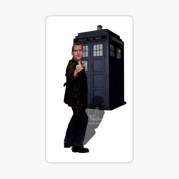9th Doctor Sticker