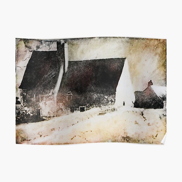 Farmhouse at Chassagne-Montrachet Poster